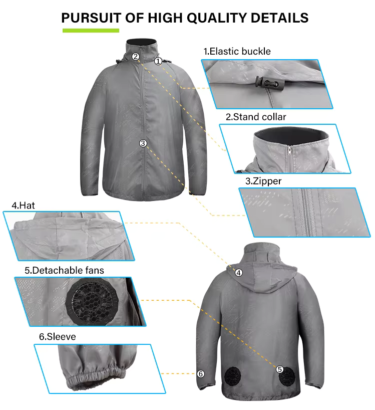 ژاکت خنک کننده فعال